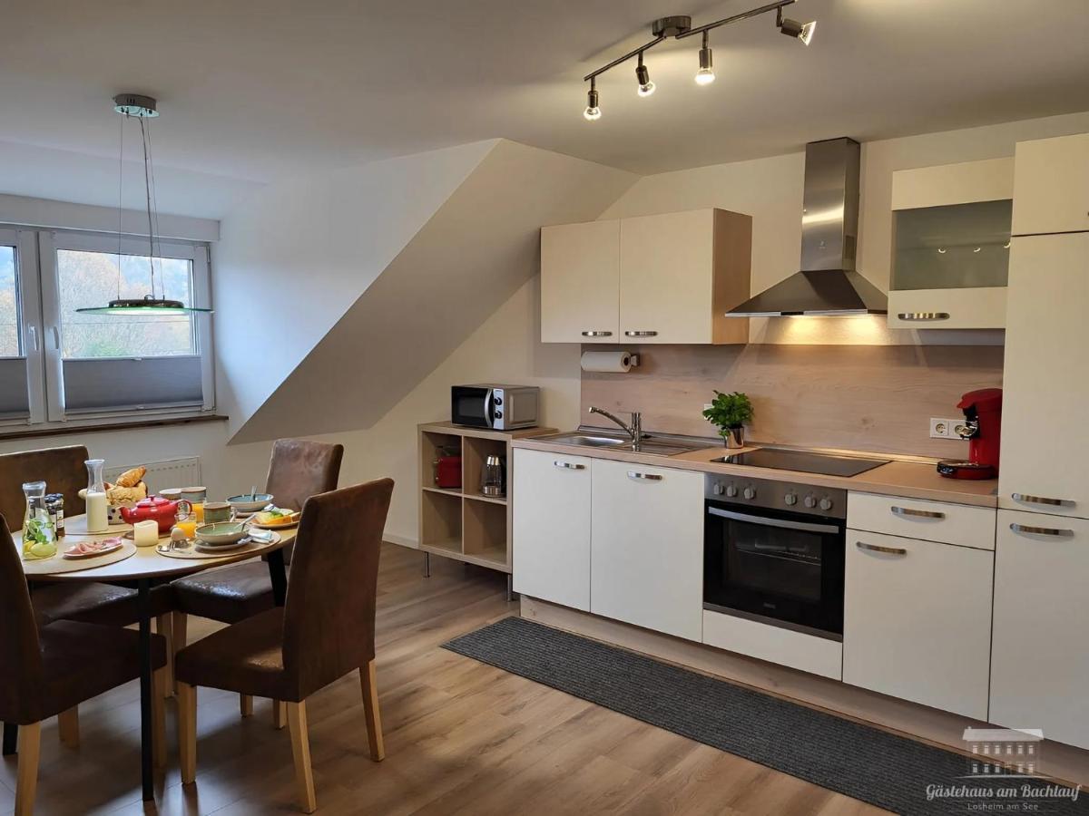 Komfort Ferienwohnungen Mit Wellness-Garten - Gaestehaus Am Bachlauf - Losheim Am See Eksteriør bilde