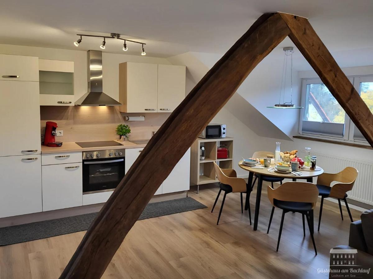 Komfort Ferienwohnungen Mit Wellness-Garten - Gaestehaus Am Bachlauf - Losheim Am See Eksteriør bilde