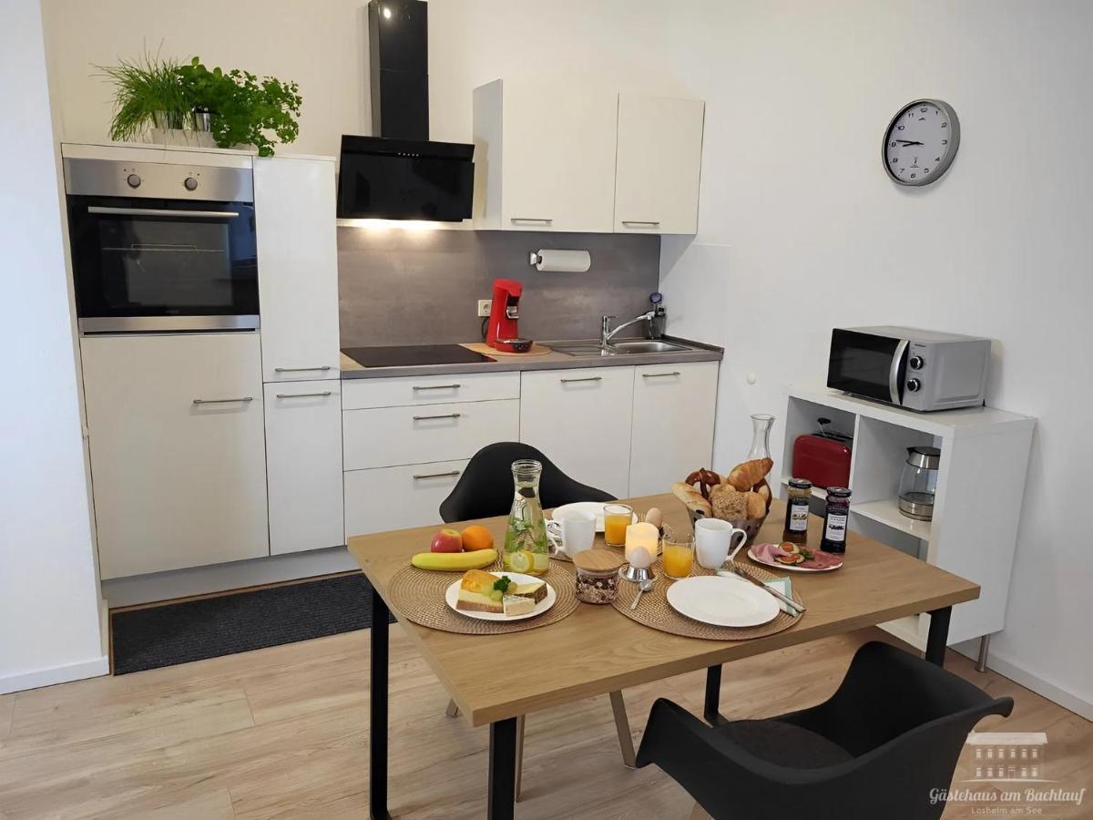 Komfort Ferienwohnungen Mit Wellness-Garten - Gaestehaus Am Bachlauf - Losheim Am See Eksteriør bilde