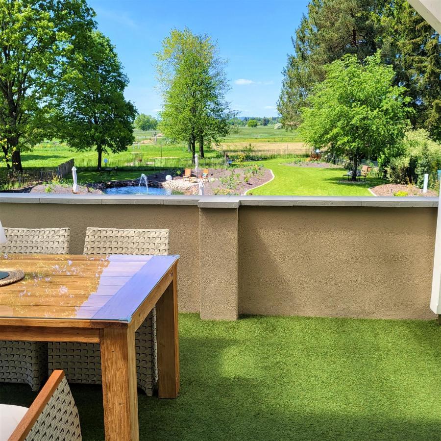 Komfort Ferienwohnungen Mit Wellness-Garten - Gaestehaus Am Bachlauf - Losheim Am See Eksteriør bilde