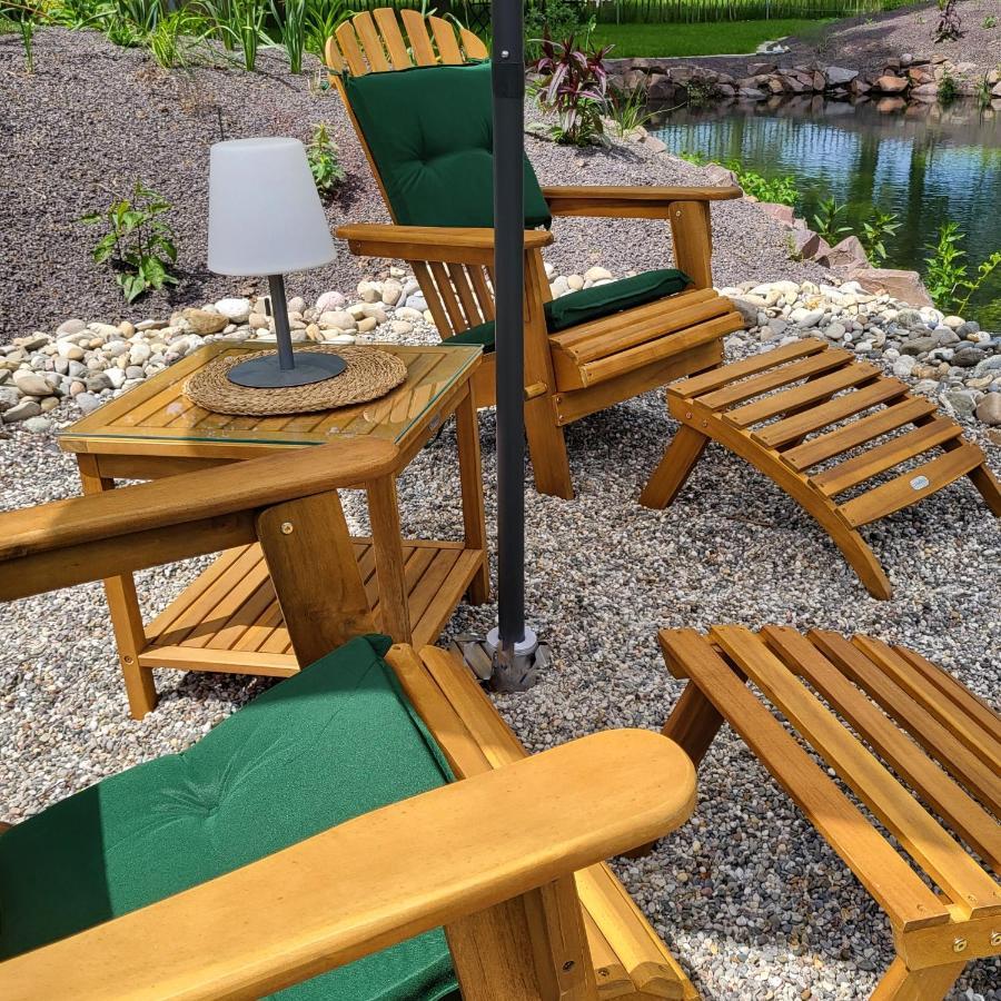 Komfort Ferienwohnungen Mit Wellness-Garten - Gaestehaus Am Bachlauf - Losheim Am See Eksteriør bilde
